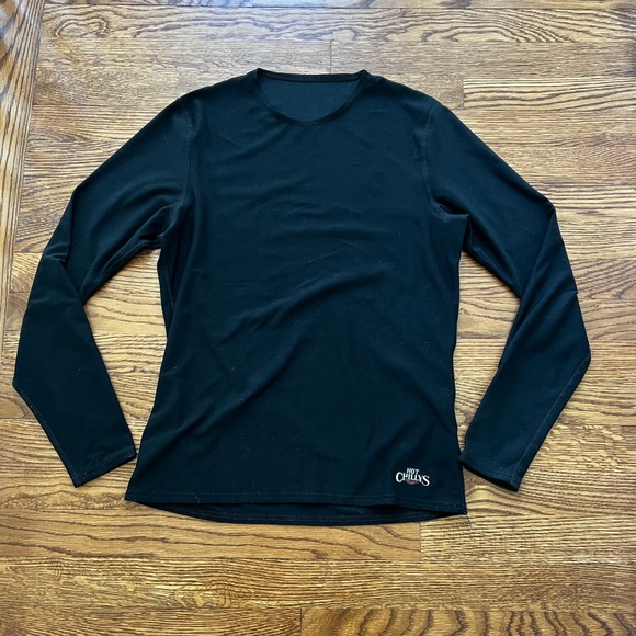 HOT CHILLYS Vintage Base Layer Shirt Top Winter Activewear Outdoor Warm S - Picture 1 of 5